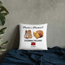 Load image into Gallery viewer, Pillow 'Pandoro o Panettone'