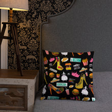 Load image into Gallery viewer, Pillow Hamburger 'Pop Princess'