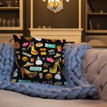 Load image into Gallery viewer, Pillow Hamburger 'Pop Princess'
