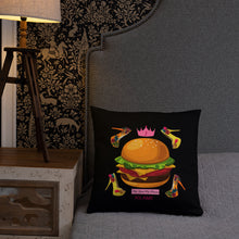 Load image into Gallery viewer, Pillow Hamburger 'Pop Princess'