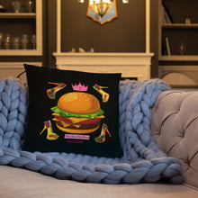 Load image into Gallery viewer, Pillow Hamburger 'Pop Princess'