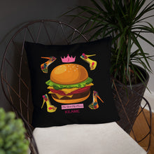 Load image into Gallery viewer, Pillow Hamburger 'Pop Princess'