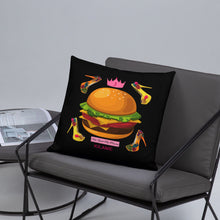 Load image into Gallery viewer, Pillow Hamburger 'Pop Princess'
