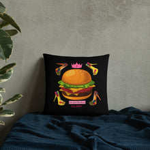 Load image into Gallery viewer, Pillow Hamburger 'Pop Princess'