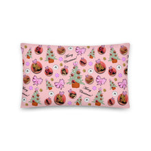 Load image into Gallery viewer, Pillow 'Pink Christmas'