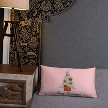 Load image into Gallery viewer, Pillow 'Pink Christmas'