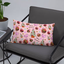 Load image into Gallery viewer, Pillow 'Pink Christmas'