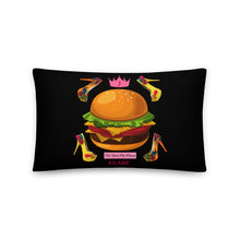 Load image into Gallery viewer, Pillow Hamburger 'Pop Princess'