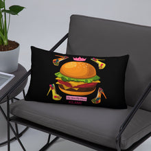 Load image into Gallery viewer, Pillow Hamburger 'Pop Princess'