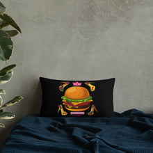 Load image into Gallery viewer, Pillow Hamburger 'Pop Princess'