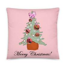 Load image into Gallery viewer, Pillow 'Pink Christmas'