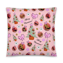 Load image into Gallery viewer, Pillow 'Pink Christmas'