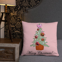 Load image into Gallery viewer, Pillow 'Pink Christmas'