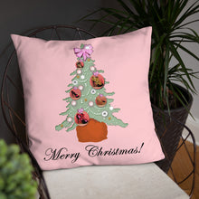 Load image into Gallery viewer, Pillow 'Pink Christmas'