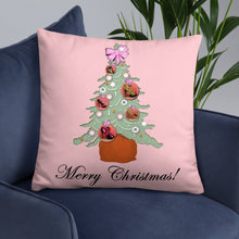 Load image into Gallery viewer, Pillow 'Pink Christmas'
