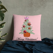 Load image into Gallery viewer, Pillow 'Pink Christmas'