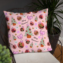 Load image into Gallery viewer, Pillow 'Pink Christmas'
