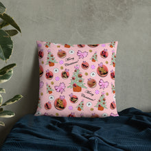 Load image into Gallery viewer, Pillow 'Pink Christmas'