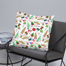 Load image into Gallery viewer, Pillow 'Christmas in New York Big Apple'