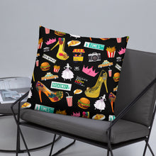 Load image into Gallery viewer, Pillow Hamburger 'Pop Princess'