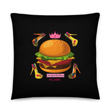 Load image into Gallery viewer, Pillow Hamburger 'Pop Princess'