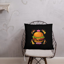 Load image into Gallery viewer, Pillow Hamburger 'Pop Princess'