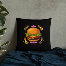 Load image into Gallery viewer, Pillow Hamburger 'Pop Princess'