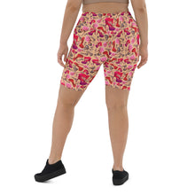 Load image into Gallery viewer, Biker Shorts 'Flowers mix shoes'