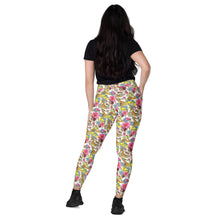 Load image into Gallery viewer, Crossover leggings with pockets 'Positano'