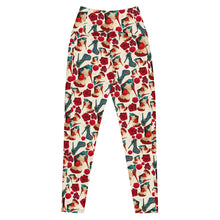 Load image into Gallery viewer, Crossover leggings with pockets 'Viva l'italia'