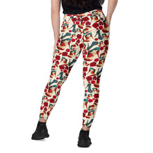 Load image into Gallery viewer, Crossover leggings with pockets 'Viva l'italia'