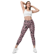 Load image into Gallery viewer, Crossover leggings with pockets Gaia 'Fashionista'