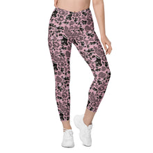 Load image into Gallery viewer, Crossover leggings with pockets Gaia 'Fashionista'