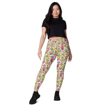 Load image into Gallery viewer, Crossover leggings with pockets 'Positano'