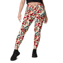Load image into Gallery viewer, Crossover leggings with pockets 'Viva l'italia'