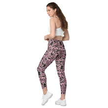 Load image into Gallery viewer, Crossover leggings with pockets Gaia 'Fashionista'