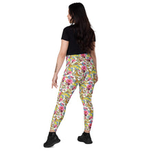 Load image into Gallery viewer, Crossover leggings with pockets 'Positano'