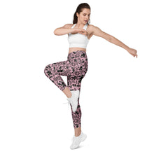 Load image into Gallery viewer, Crossover leggings with pockets Gaia 'Fashionista'