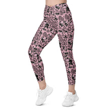 Load image into Gallery viewer, Crossover leggings with pockets Gaia 'Fashionista'