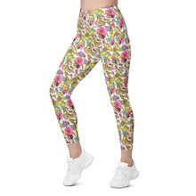 Load image into Gallery viewer, Crossover leggings with pockets 'Positano'