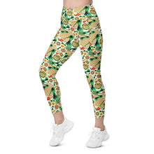 Load image into Gallery viewer, Crossover leggings with pockets 'Amalfi'