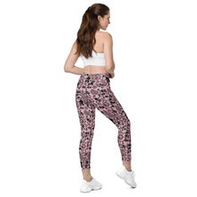 Load image into Gallery viewer, Crossover leggings with pockets Gaia 'Fashionista'