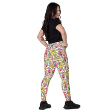 Load image into Gallery viewer, Crossover leggings with pockets 'Positano'