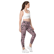 Load image into Gallery viewer, Crossover leggings with pockets Gaia 'Fashionista'