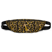 Load image into Gallery viewer, Fanny Pack 'Yellow crystals shoes'