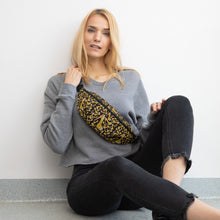 Load image into Gallery viewer, Fanny Pack 'Yellow crystals shoes'