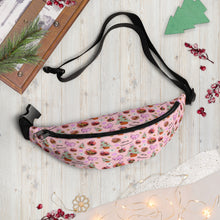 Load image into Gallery viewer, Fanny Pack Esat 'Pink Christmas'