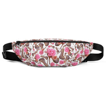 Load image into Gallery viewer, Fanny Pack Tare 'Rose pink flower'