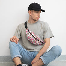 Load image into Gallery viewer, Fanny Pack Tare 'Rose pink flower'