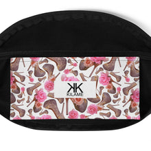 Load image into Gallery viewer, Fanny Pack Tare 'Rose pink flower'